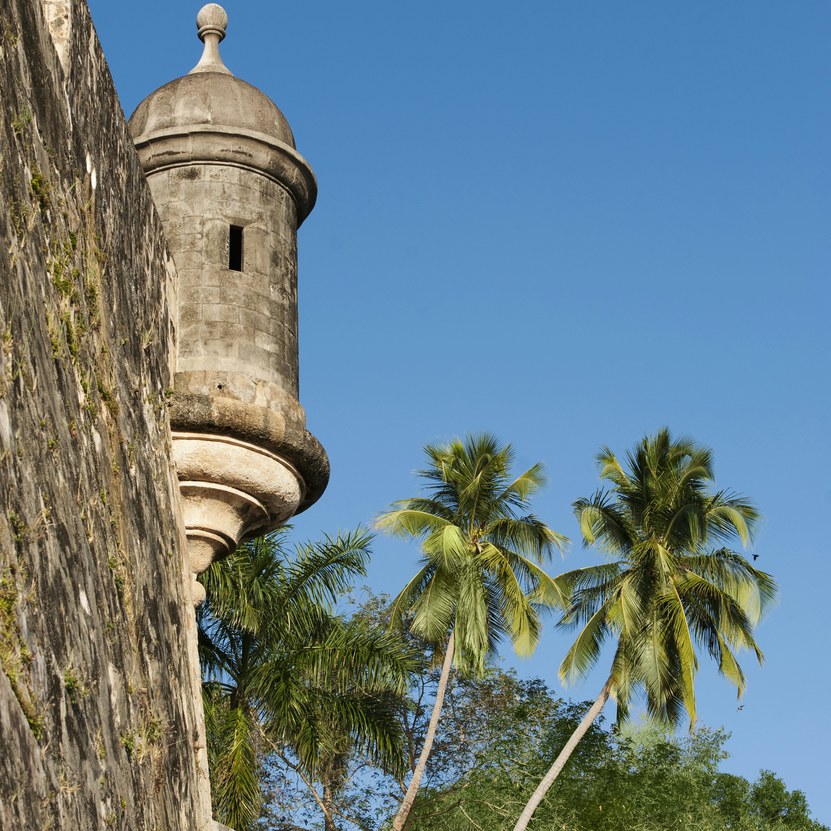 Puerto Rico, Old San Juan, section of El Morro Fortress