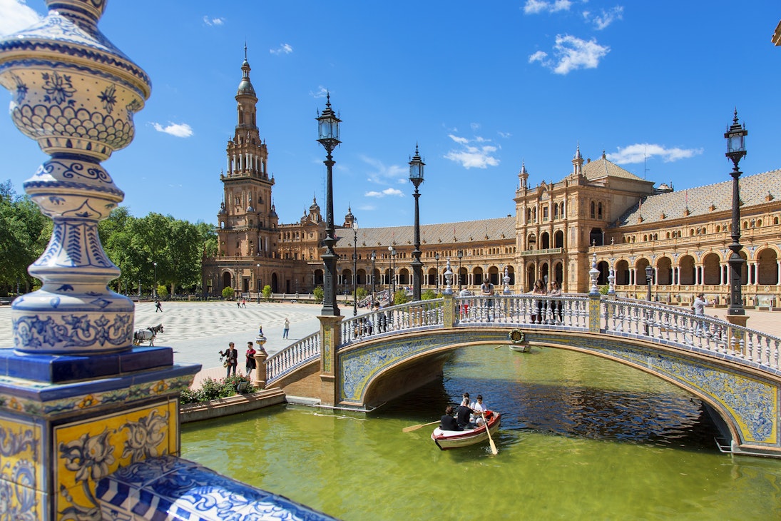 Plaza de Espana in Seville.